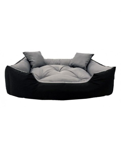 Duże Legowisko Kojec Łóżko Dla Psa Kota 115x95 cm Szare