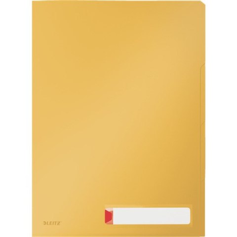 Folder PP Leitz Cosy A4/200µm 3 przegródki niebieski (3), NIEBIESKI