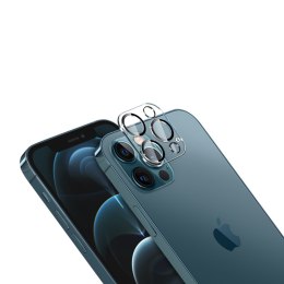 Crong Lens Shield - Szkło na aparat i obiektyw iPhone 12 Pro