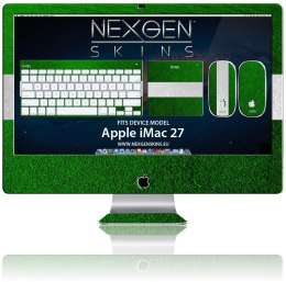 Nexgen Skins - Zestaw skórek na obudowę z efektem 3D iMac 27" (On the Field 3D)