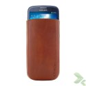 Valenta Pocket Classic - Skórzane etui wsuwka Samsung Galaxy S4/S III, HTC One i inne (brązowy)