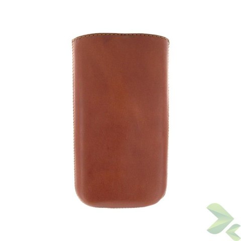 Valenta Pocket Classic - Skórzane etui wsuwka Samsung Galaxy S4/S III, HTC One i inne (brązowy)