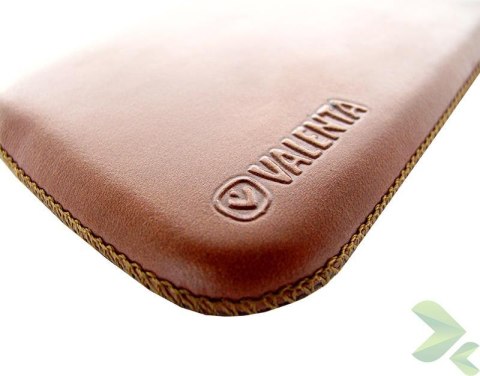Valenta Pocket Classic - Skórzane etui wsuwka Samsung Galaxy S4/S III, HTC One i inne (brązowy)