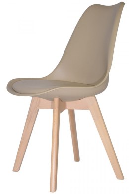 Krzesło skandynawskie MONZA PASTEL PU