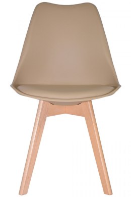 Krzesło skandynawskie MONZA PASTEL PU