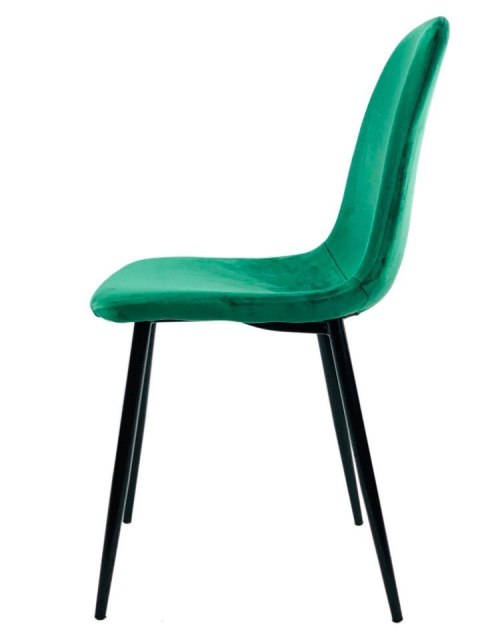 Krzesło tapicerowane GIULIA VELVET GREEN