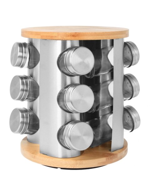 Przyprawnik obrotowy Stojak na przyprawy 13 elementów