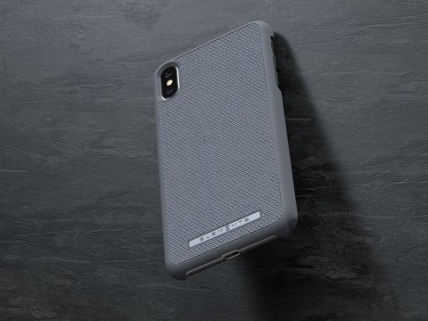 Nordic Elements Original Idun - Materiałowe etui iPhone Xs Max (Mid Grey)