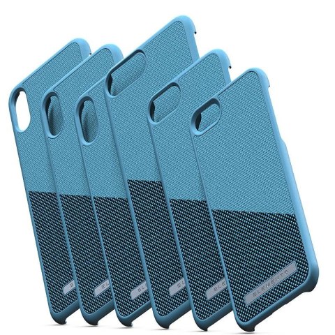 Nordic Elements Saeson Freja - Materiałowe etui iPhone Xs Max (Petrol)