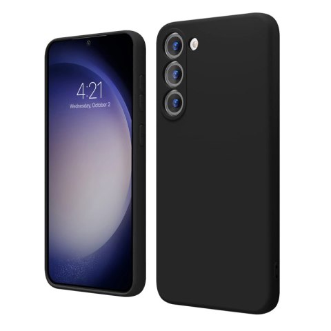 Crong Color Cover - Etui Samsung Galaxy S23+ (czarny)