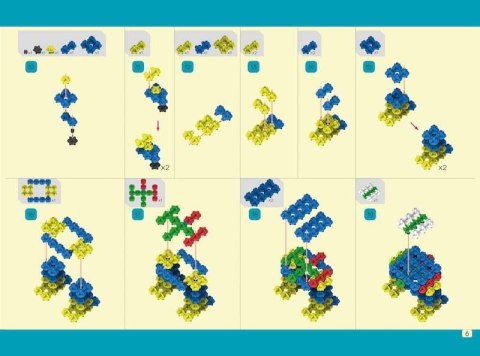 Klocki kreatywne Molyka Blue Box 158 el.