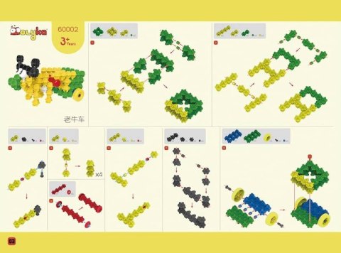 Klocki kreatywne Molyka Yellow Box 158 el.