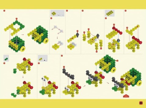 Klocki kreatywne Molyka Yellow Box 158 el.