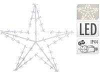 Gwiazda dekoracja świąteczna 60cm 400 LED ciepłe białe światło