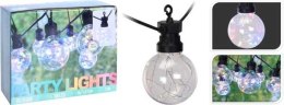 Lampki ogrodowe tarasowe Party 10 lampek 100 led kolorowe