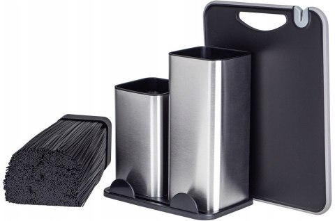 Stojak Na Noże Deska Do Krojenia Pojemnik Na Sztućce