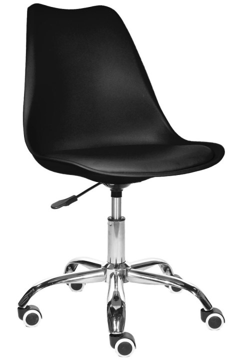 Krzesło obrotowe do biurka MONZA OFFICE BLACK PU