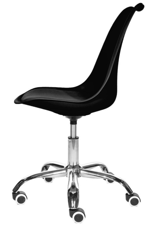 Krzesło obrotowe do biurka MONZA OFFICE BLACK PU