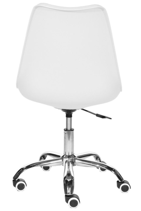 Krzesło obrotowe do biurka MONZA OFFICE WHITE PU