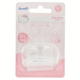 Hello Kitty - Smoczek silikonowy do butelki 0 m+ (2 szt)