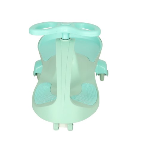 Jeździk grawitacyjny LED Swing Fix S3 świecące koła miętowy