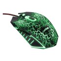 Trust GXT105X IZZA - Mysz optyczna dla graczy przewodowa LED 4000 DPI