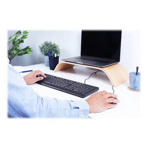 Trust Primo - Zestaw klawiatura i mysz przewodowa (Czarny)