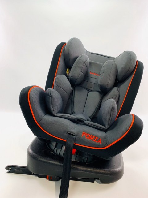 Fotelik samochodowy Bebico RS GREY 0-36 kg