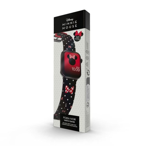 Disney Minnie Mouse - Pasek do Apple Watch (Polka Noir)