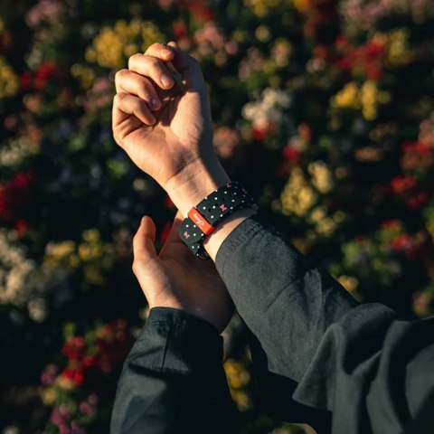 Disney Minnie Mouse - Pasek do Apple Watch (Polka Noir)