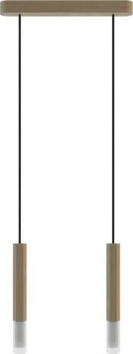 Madera3 Hexa zwis 2 pł klosz dąb