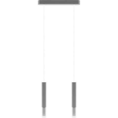 Madera3 Hexa zwis 2 pł klosz szary