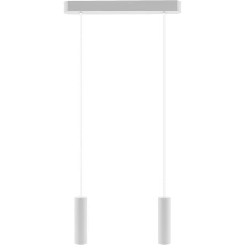 Lampa wisząca biała Madera 2 pł