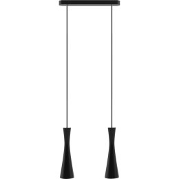 Lampa wisząca czarna Vegas 2 pł