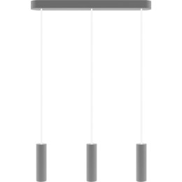 Lampa wisząca szara Madera 3 pł