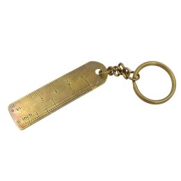Brelok metalowy Linijka - Key-0160
