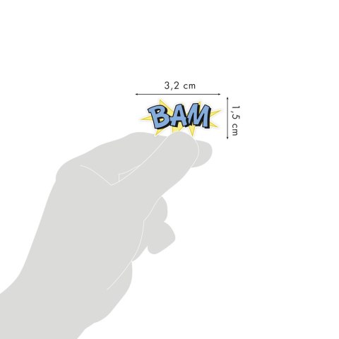 Naklejki 3D wypukłe Onomatopeje