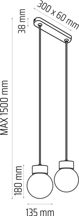 Barrel-Orb Kula 2pł dąb