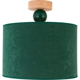 Lampa sufitowa Bolla butelkowa zieleń