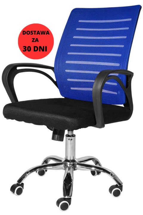 Fotel obrotowy do biurka ARNO BLUE