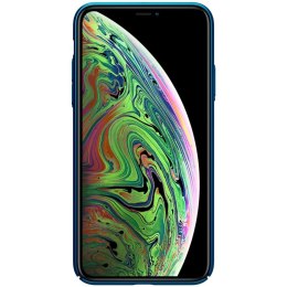 Nillkin Super Frosted Shield - Etui Apple iPhone 11 Pro z wycięciem na logo (Peacock Blue)