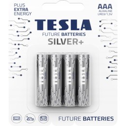 Beterie Tesla Silver+ AAA LR3 1.5V (4)