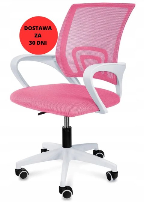 Fotel obrotowy do biurka VENTO PINK