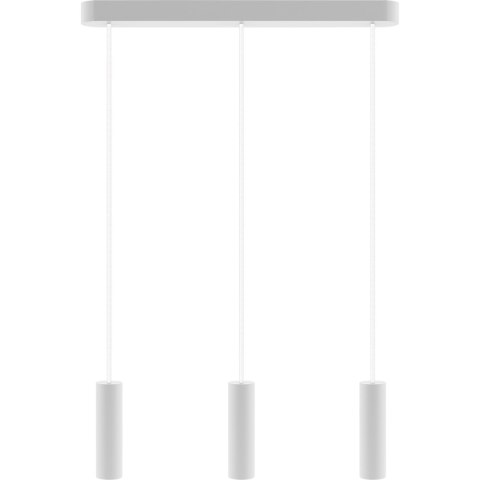 Lampa wisząca biała Madera 3 pł