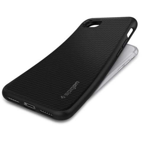 Spigen Liquid Air - Etui do iPhone SE 2022 / SE 2020 / 8 / 7 (Czarny)