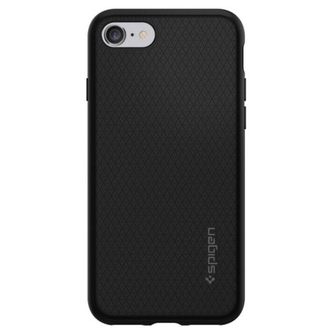 Spigen Liquid Air - Etui do iPhone SE 2022 / SE 2020 / 8 / 7 (Czarny)