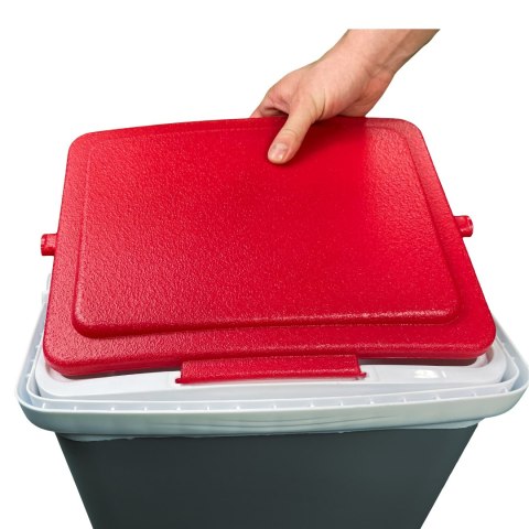 Lodówka turystyczna KAMAI TROPIC 25L na wkłady SZARA