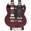 Mini gitara Led Zeppelin - Jimmy Page - Double Neck MGT-2059