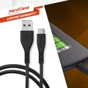 Energizer HardCase - Kabel połączeniowy USB-A do USB-C 1.2m (Czarny)