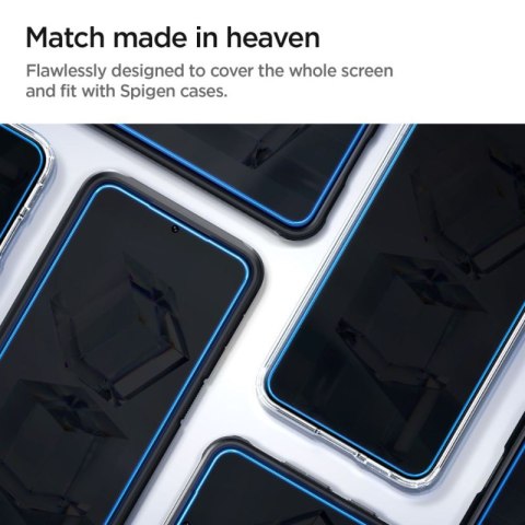 Spigen Glas.TR EZ Fit - Szkło hartowane 2 szt. do Samsung Galaxy S23 (2 sztuki)